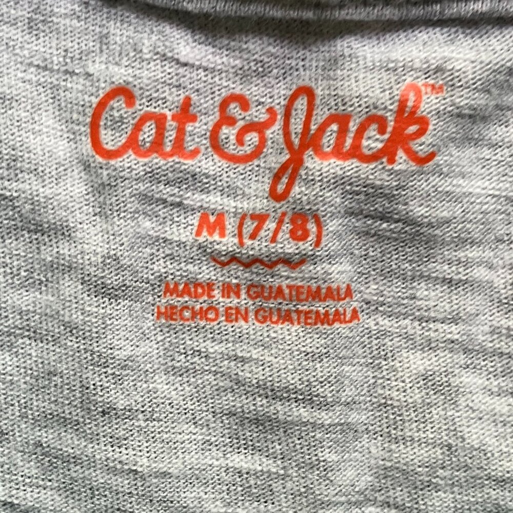 7/8 Cat & Jack Lucky Day Shamrock St. Patrick's Short-Sleeve T-Shirt - Picture 2 of 3